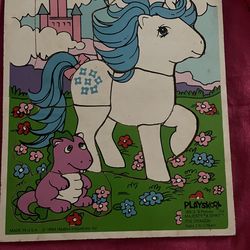 Vintage  Playskool My Little Pony Puzzle