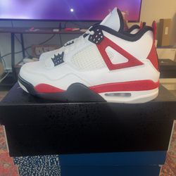 Jordan 4 Red Cement