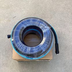 Garden Hose 100 ft x 5/8" ，Water Hose Lightweight  (Blue, 100FT)