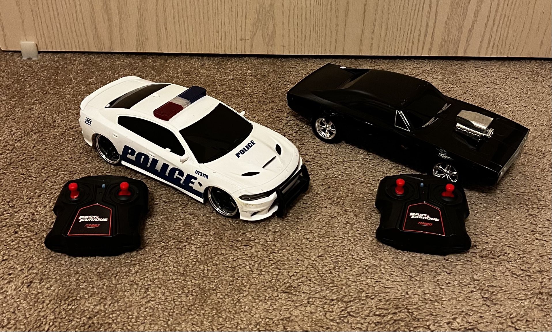 Remote Control Cars. Used. Works Great. Charger USB