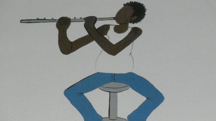 Annie Lee. Mickey Flute Player