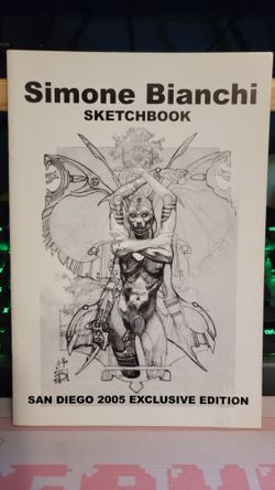 Simone Bianchi Sketchbook SDCC 2005
