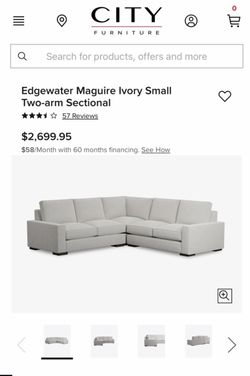 Edgewater Small Sectional