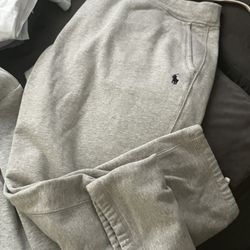 Xl Ralph Lauren Beige Sweats 