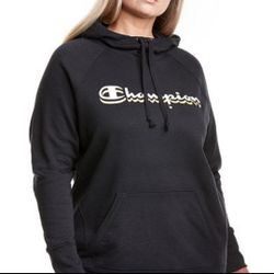 Champion Logo Graphic Hoodie - AVAILABLE - 1X, 2X, 3X