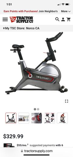 Body Power Exercise Bike Peloton Make Offer