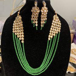 Mala Indian Bollywood Pakistani Jewellery Set 