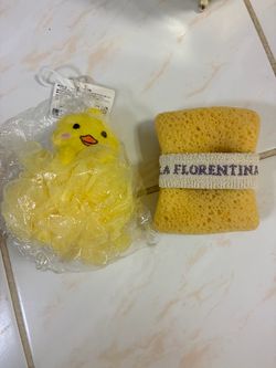 Shower puff and sponge