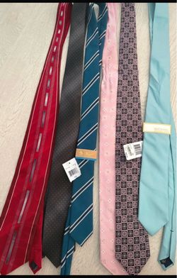 Lote de 7 corbatas para hombre, incluye Michael Kors, varios colores y diseños