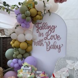 Baby Shower Fall Decor 