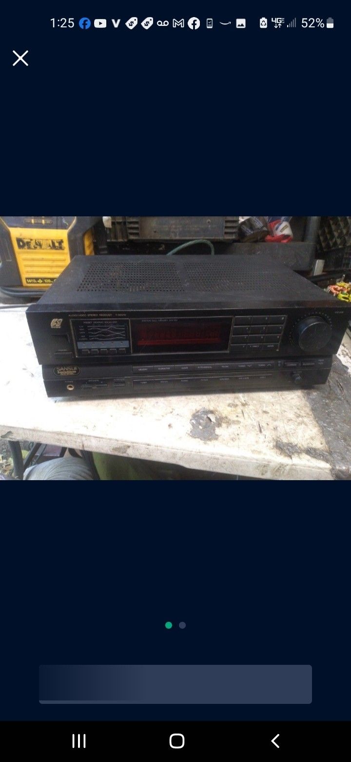 Stereo Receiver Sansui