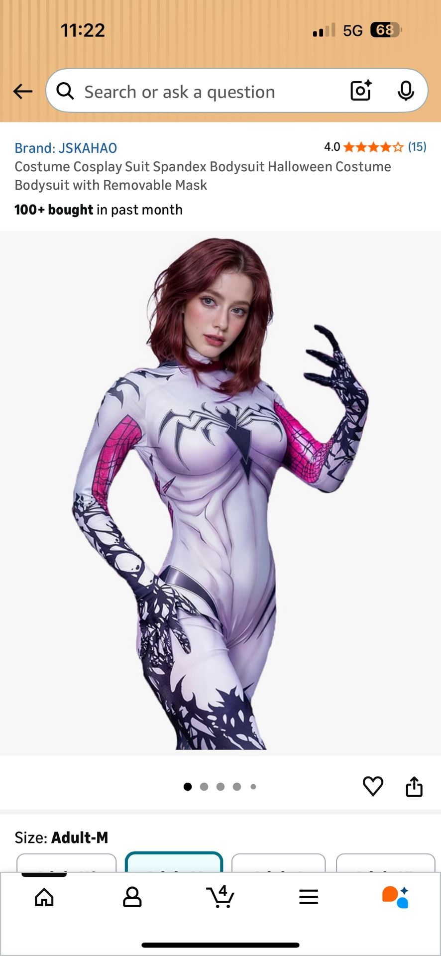 Sexy Spiderman With Mask