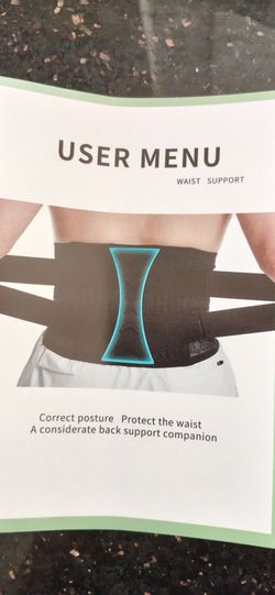 Waist support belt