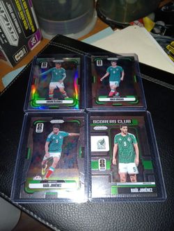 2026 Prizm World Cup Mexico Card Lot