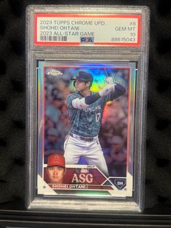 Topps 2023 Chrome Update Shohei Ohtani 2023 All-Star ASGC-6 PSA 10