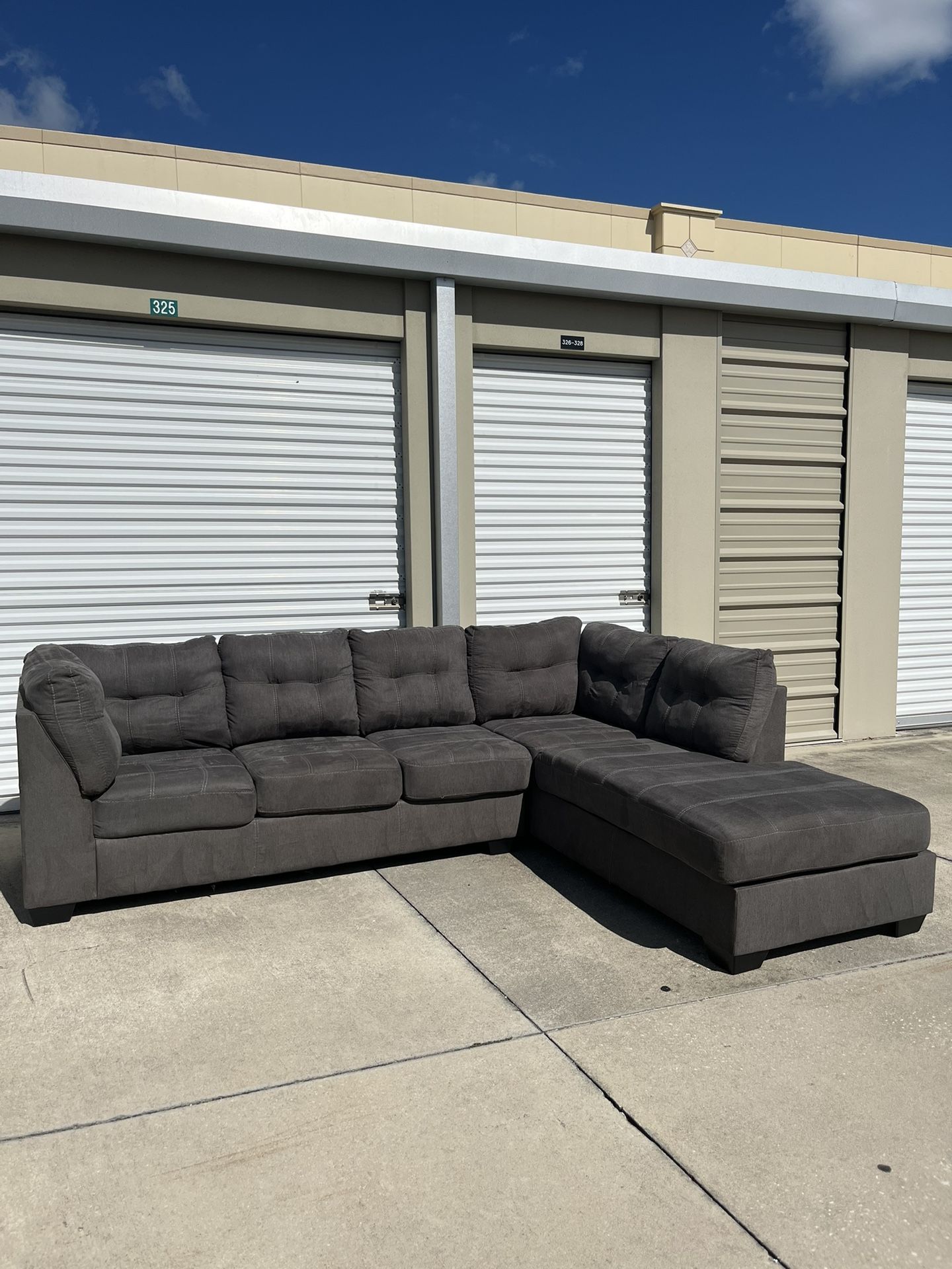 Gray Sectional Couch