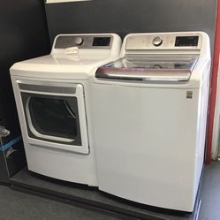 New Scratch And Dent LG Washer And Dryer Set. 1 Year Warranty 