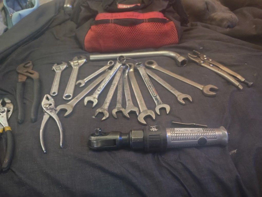 Tools Air Ratchet Sander And Drill