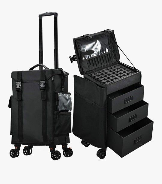 Rolling Makeup/Nail Polish Organizing Case