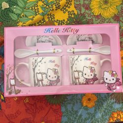 Hello Kitty Teacup Set 