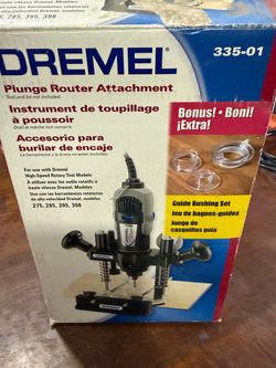 NOS Dremel Plunge Router Attachment