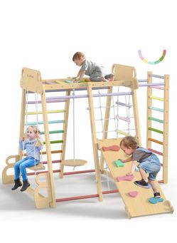 Kids, jungle gym