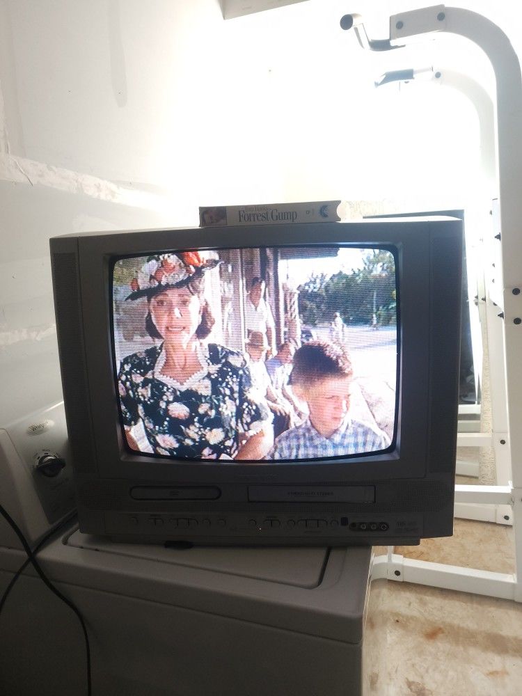 Crt Tv Magnavox Vcr DvD Combo