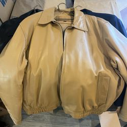 Timberland Leather Jacket (2003) Like New! 