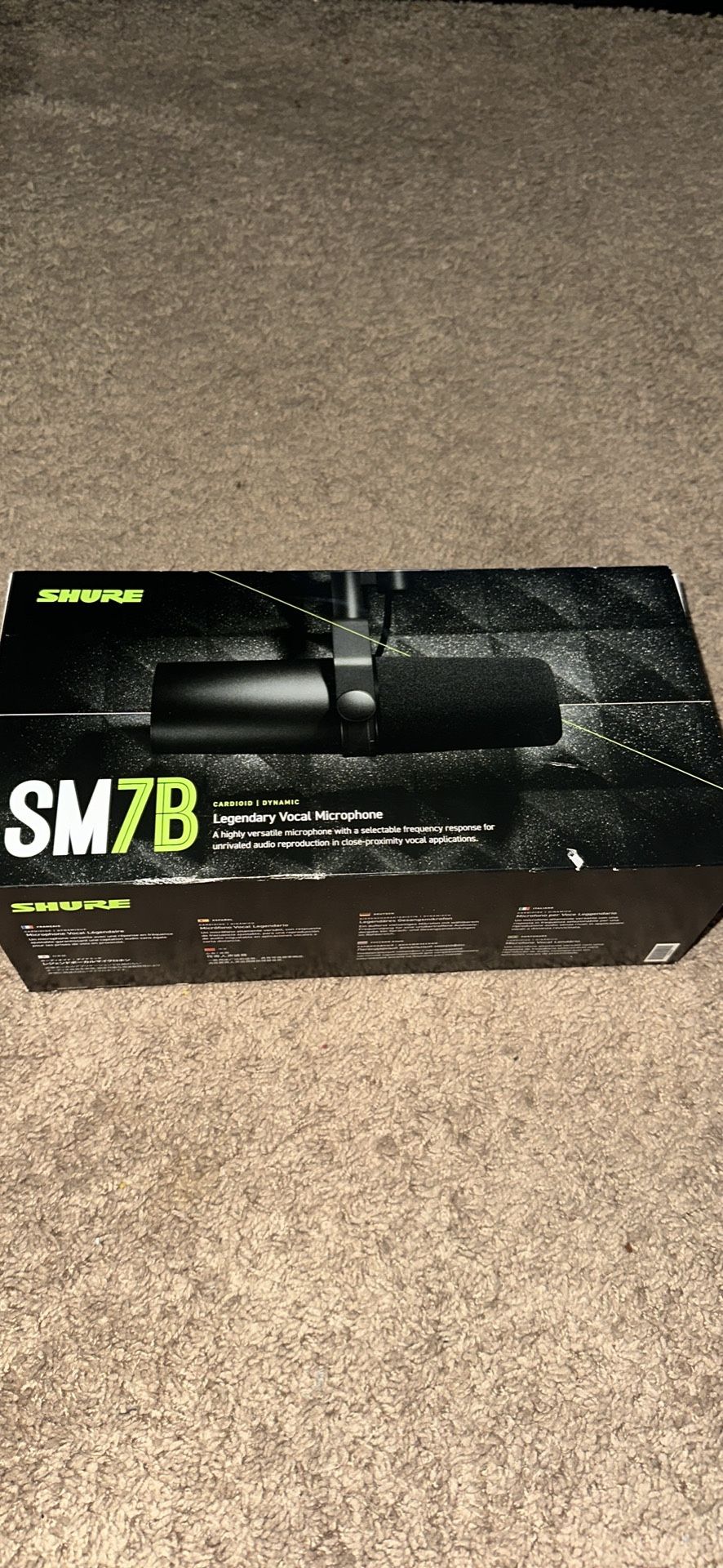 Shure SM7B Microphone - Basically Brand New, Never Used