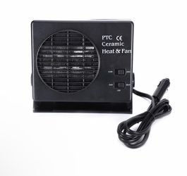 Car Heater 12V Automobile Interior Heaters 300W Ceramic Car Fan Heater Portable Car Window Defroster