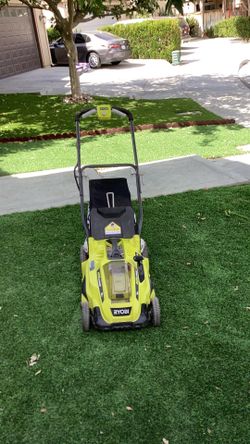 Lawn Mower Ryobi 40v Cordless Battery Powered