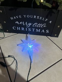 COLOR CHANGING CHRISTMAS STAR