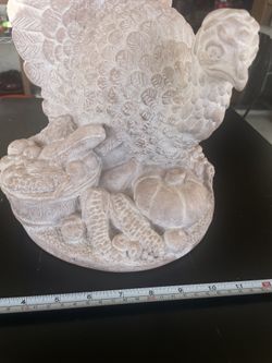 Ceramic Turkey Centerpiece 