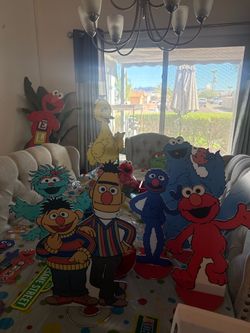 Sesame Street party decorations