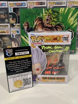 Son Gohan Signed Funko! 🔥