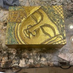 Beautiful African painted box