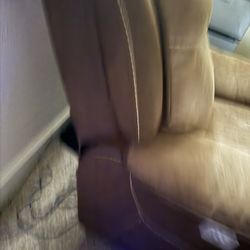 Recliner brown color