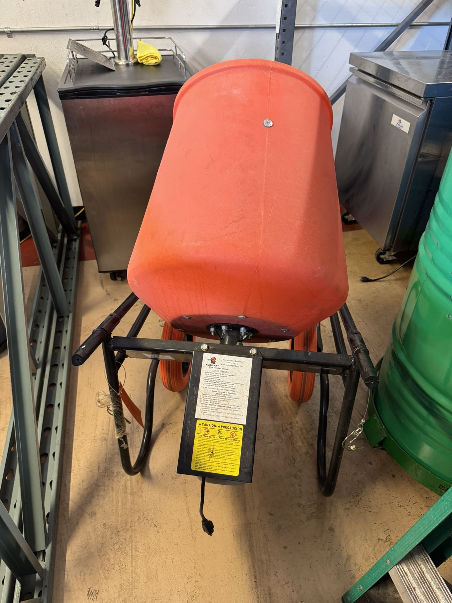 Cement Mixer: Kushlan 350 Mixer – Like New / Never Used for Cement