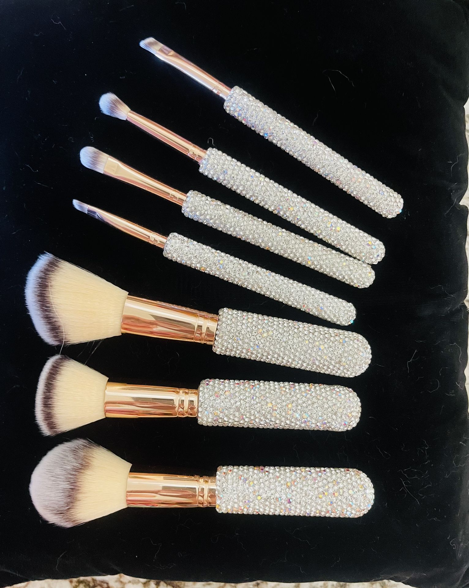 Rhinestone Make Up Brushes