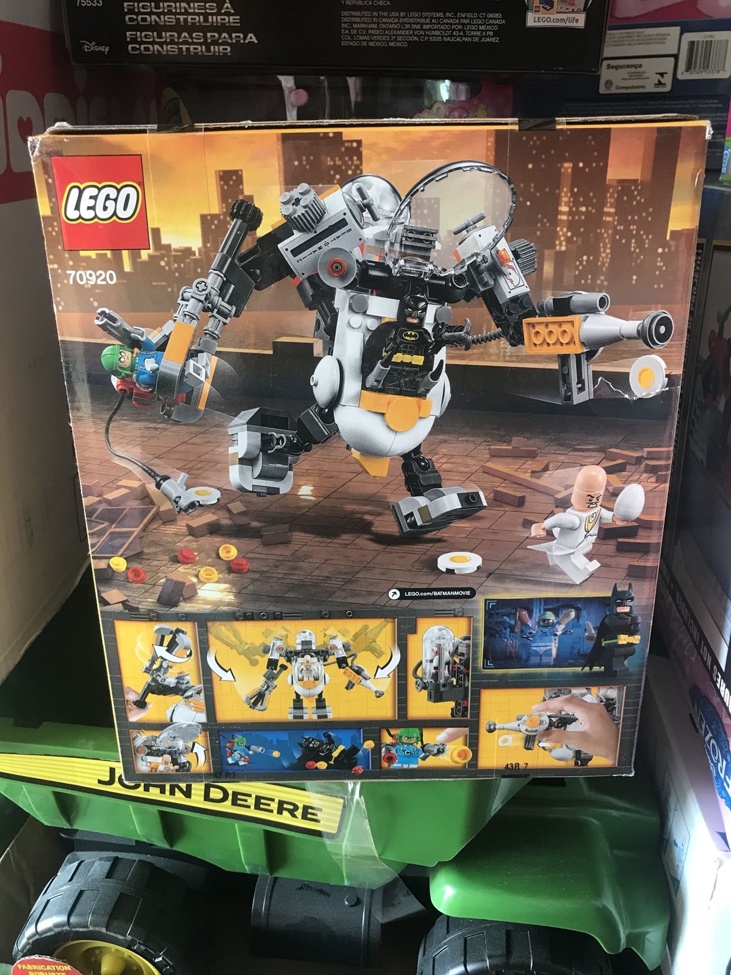  LEGO BATMAN MOVIE DC Egghead Mech Food Fight 70920