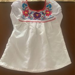 Blusa Típica Mexicana Para Baby