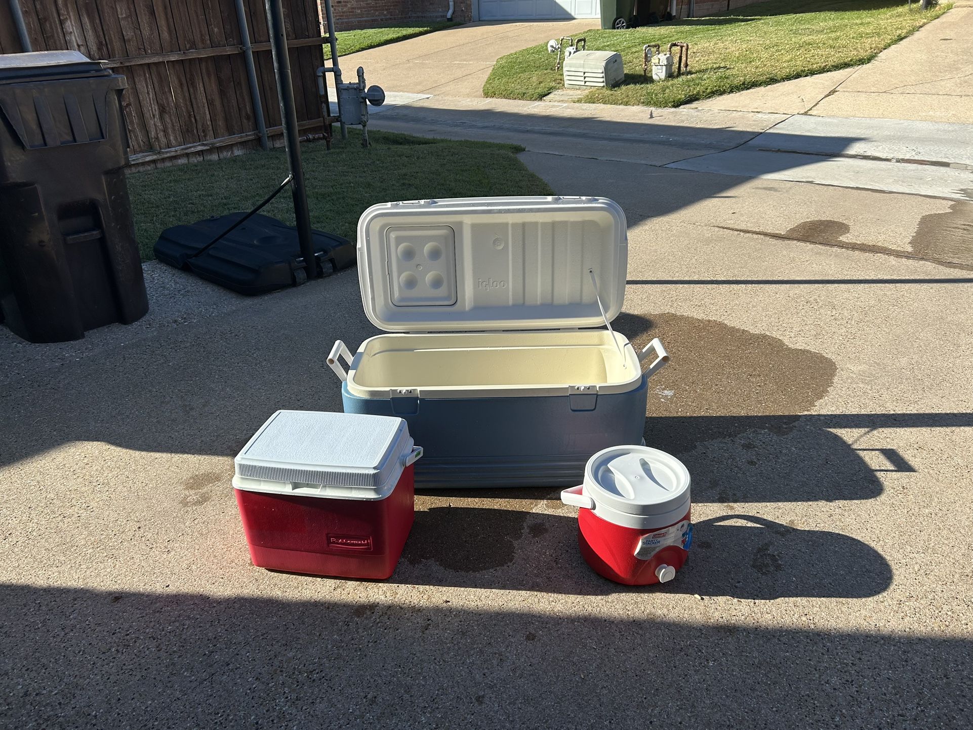 3 Coolers