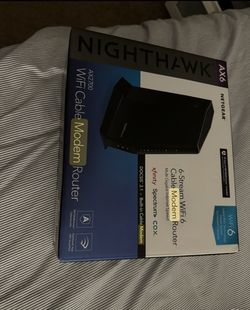 Netgear NIGHTHAWK Router/Modem CAX30 Wifi6