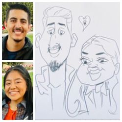Caricatures, Party, Cartoons