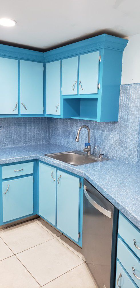 Kitchen Countertops And Cabinets Refinish 