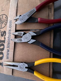 Klein tools pliers wire cutters