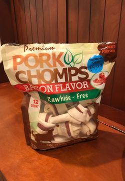 Pork Chomp Dog Treats (10 count)