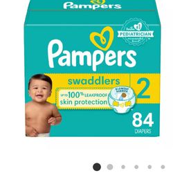 Pampers Size 2 Baby Diapers