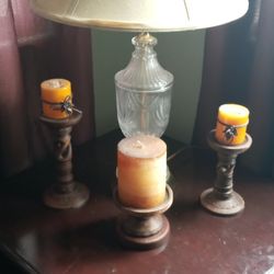 Set Of 3 Candle Holders