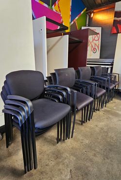 Black Stackable Chairs